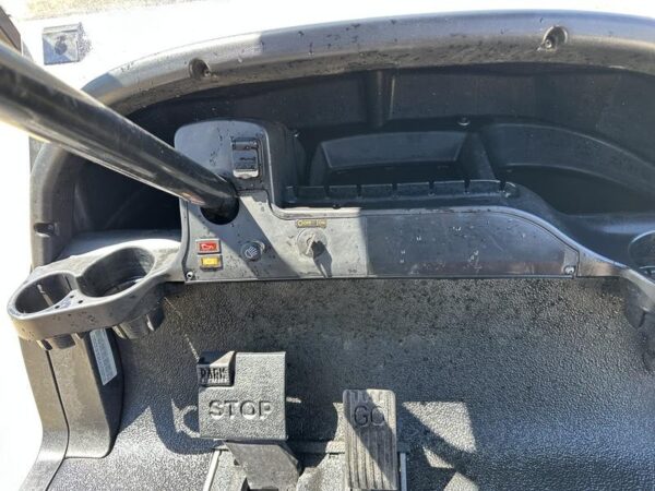 Club Car Precedent-Onward-Tempo - GTW Mach 3 White Rear Flip Seat - Image 6
