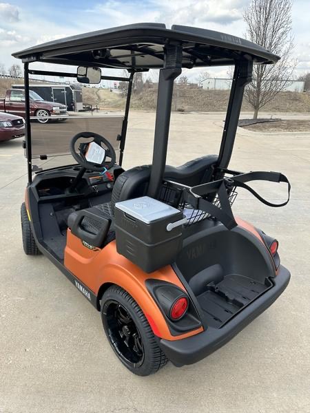 2023 Yamaha Drive2 Golf Cart – Copper Orange | Sleek Styling, Fuel-Efficient & Fully Serviced