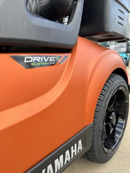 2023 Yamaha Drive2 Golf Cart – Copper Orange | Sleek Styling, Fuel-Efficient & Fully Serviced - Image 2