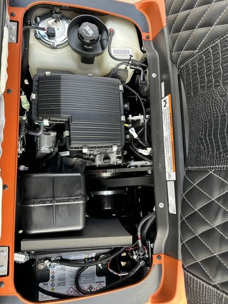 2023 Yamaha Drive2 Golf Cart – Copper Orange | Sleek Styling, Fuel-Efficient & Fully Serviced - Image 5